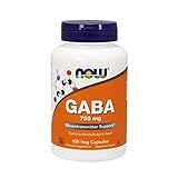 NOW Foods Gaba 750mg, 100 Vcaps