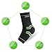 VANWALK Ankle Brace Compression Support Sleeve (Pair) for Plantar Fasciitis Arch Tendon Support, Eases Heel Spurs Sprained Ankle Swelling Joint Pain