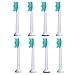E-Cron Replacement Toothbrush heads Compatible With Electric Toothbrush Philips Sonicare ProResults,8 pcs (2x4)