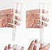I00000 105Pcs Plastic Champagne Flutes, Gold Glitter Champagne Glasses 5 Oz, Plastic Toasting Flutes, Elegant Mimosa Glasses Cocktail Cups Perfect for Party, Weddings, Anniversaries and Catered Events