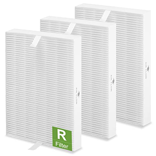 Smilyan 3 Pack Hpa300 HEPA Replacement Filter R for Honeywell HPA300 HPA200 HPA100 HPA090 Series Air Purifier, Compared to HRF-R3 HRF-R2 HRF-R1