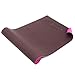 ProsourceFit Original Yoga Exercise Mat ¼” (6mm) Thick for Comfort and Stability with Carrying Straps, Non Slip – Brown/Pinkthumb 1