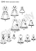 Simplicity 1240 18'' Doll's, Girl's, and Women's Apron Sewing Pattern, Sizes S-L
