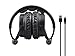 Moonrise Premium Hi-Fi DJ Style Over-The-Ear Pro Bluetooth Headphones with Mic and Qualcomm aptX Support (8323 with Bluetooth), Black