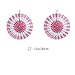 Pink Happy Birthday Party Decorations - Supplies Set for Girl & Kids - Adult Women - Includes Happy Birthday Banner with White Letters , Garlands , Paper Fans , Centerpieces , Wall Cutouts