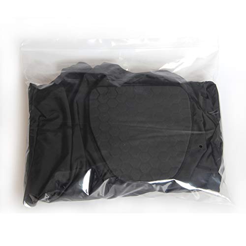 image for Boly Men's Padded Compression Shirt Protective Short Sleeve T Shirt Ri