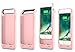 PowerBear iPhone 7 Battery Case (MFI) [3100mAh] High Capacity External Rechargeable Charger Pack for Apple iPhone 7 (Up to 160% Extra Battery) - PINK [24 Month Warranty & Screen Protector Included]