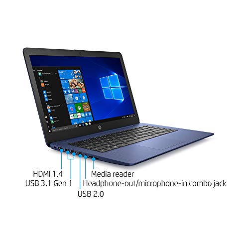 2021 HP Stream 14 HD SVA Laptop Computer Intel Celeron N4000 