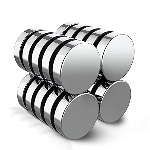 20 PCS High Strength Neodymium with Double Sided Adhesive, for