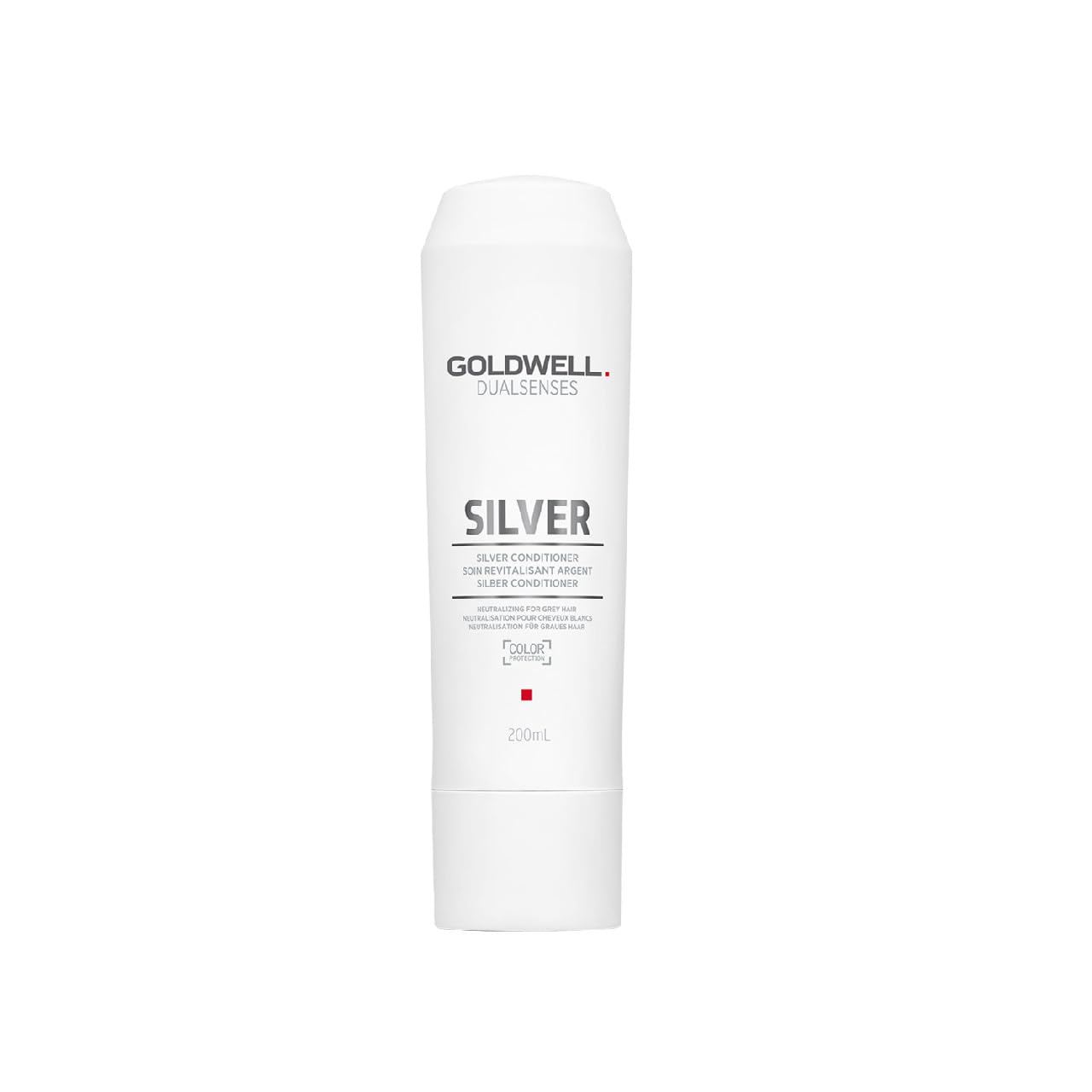 Goldwell Dualsenses Silver Conditioner, For Grey & Cool Blonde Hair, Neutralizes Yellow Tones, 200ml