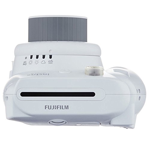 Fujifilm-instax-mini-9-Instant-Film-Camera-Smokey-White-Fujifilm-Instax-Mini-Twin-Pack-Instant-Film-80-Shots-Camera-Case-AA-Batteries-Accessory-Bundle-International-Version-No-Warranty