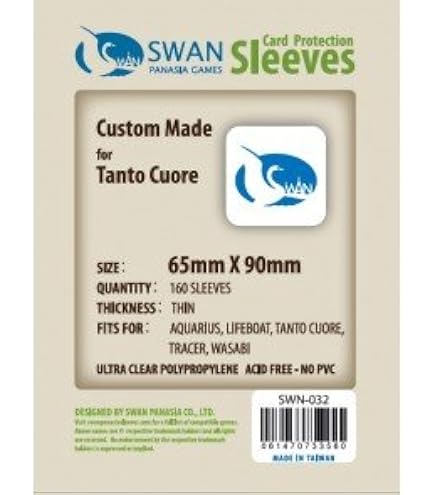 thinnest card sleeves Amazon.com: Swan Card Sleeves (45x70mm)