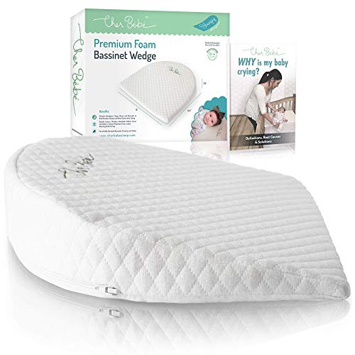 Cher Bébé Oval Wedge Pillow for Acid Reflux High Incline for