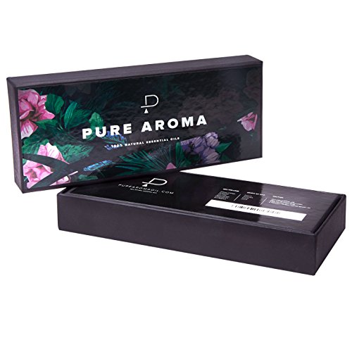 Essential Oils by PURE AROMA 100% Pure Oils kit- Top 6 Aromatherapy Oils Gift Set-6 Pack, 10ML(Eucalyptus, Lavender… - Image 4