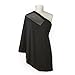 Skip Hop Hide-and-Chic Breastfeeding and Nursing Scarf, Black Heather