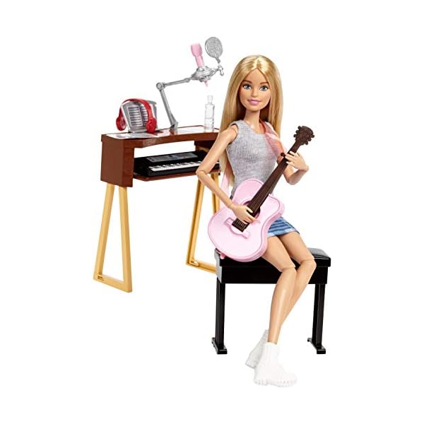 Barbie Mattel FCP73 - Musikerin Puppe und Spielset – Bild 4