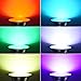 PAR38 Led Floodlight Bulb RGB Color Changing Light Bulb with Remote Control, Kuniwa Spotlight E26 20W Dimmable Light Bulb, IP65 Waterproof Light Screw