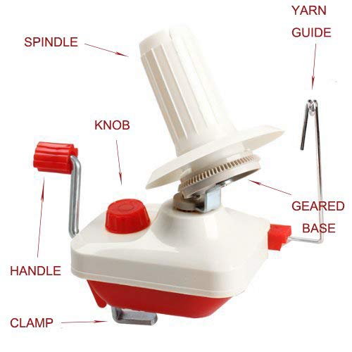 5 Winder+Bobbin+Operated+Organize+Knitting
