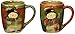 Christmas Snowman 18 Ounce Coffee Mug Set