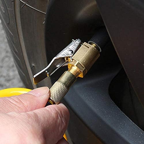TUANMEIFADONGJI Tyre Valve Tools Car Air Pump Thread Nozzle Adapter Tyre Valve Connector Car Pump Accessories Fast Conversion Head Clip Type Nozzle
