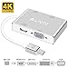 Mini DisplayPort to HDMI DVI DP 4K VGA Adapter, Mini DP Thunderbolt Adapter Converter for MacBook Air/MacBook/MacBook Pro/Surface Pro/Surface Book/ThinkPad