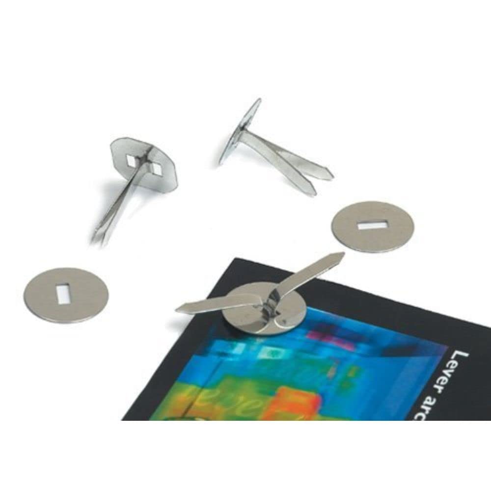 IXL Premier-Grip Paper Binders Tinned Steel with Washers 51mm - Ref 804700196-62 (Pack 200), Silver