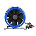 Hyper Fan	HGC701405	Digital Mixed Flow Fan	In And Out Room System	8" - 710 CFM	Blue