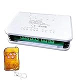 MHCOZY 4 Channel WiFi Wireless Smart Relay Switch for Smart Home,Wifi App Remote Plug, Timer 433Mhz RF Remote Outlet Socket, Work with Alexa,& Google Home Assistant & IFTTT