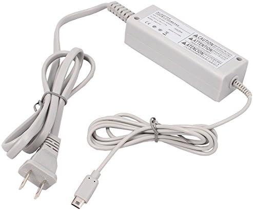 JETEHO New AC Power Charging Adapter Cable for Nintendo Wii U Gamepad