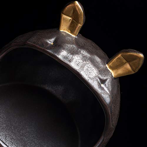 MELAG Asbak Gepersonaliseerde Konijn Asbak Leuke Keramiek Asbak Decoratie Thuis Cartoon Dier Sigaret Asbak Thuis En… - Afbeelding 7