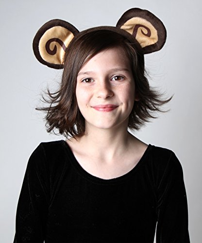Monkey Business Headband Ears & Tail Costume Set - Thumbnail 2