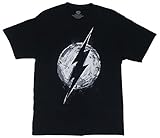 DC Comics Men's Flash Chalk Logo T-shirt