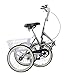 CHENDGE2 20 Inch Men Women 3 Wheel Tricycle, Adult Trike Bicycle with Bell, Brake System and Wire Shopping Basket Graythumb 2