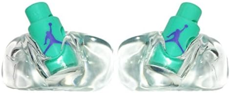 Nike Jordan 5 V Lilac Green "Purple Jumpman" Lace Locks w/ Clear Shields