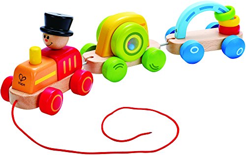 Hape Wooden Railway Triple Play Wooden Train Set