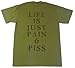 Woods Of Ypres - Woods 4 The Green Album T-shirt (with back print) - Size Large