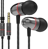 Betron ELR50 Noise Isolating Wired Earphones, In-Ear Earbud Headphones with Carry Case, Enhanced Bass Sound with 3...