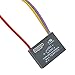 HQRP Capacitor Compatible with Harbor Breeze Ceiling Fan CBB61 1.5uf+2.5uf 3-Wire UL Listed