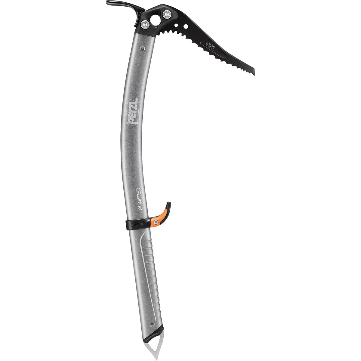 Petzl Unisex_Adult sum tecice Ice Axe, Silver, 55 cm