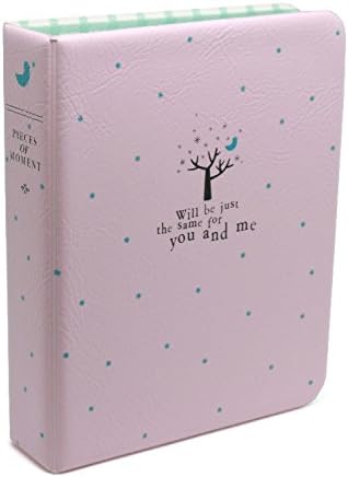 [Fujifilm Instax Mini Photo Album] DEAHUN Lovely Photo Album For Fujifilm Instax Mini 7s 8 25 50s 70 90/ Polaroid Z2300/ Polaroid PIC-300P/ Polaroid Snap Films &amp; Name Cards (Pink/ Tree)
