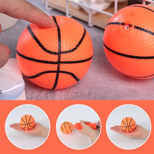 Shindel 4PCS Bathtub Basketball Hoop, Bath Toys Shower Toys for Kids Suction Cup Basketball Hoop Mini Basketball for Toddlers Gift