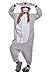 ABING Halloween Pajamas Homewear Onepiece Onesie Cosplay Costumes Kigurumi Animal Outfit Loungewear,Koala Adult S -for Height 150-158cm