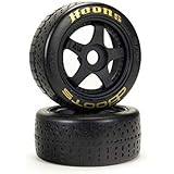 ARRMA DBoots Hoons 42/100mm Gold Belted RC Tires Mounted on 2.9