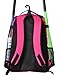 Athletico Baseball Bat Bag - Backpack, T-Ball & Softball Equipment & Gear for Youth and Adults | Holds Helmet, Glove | Shoe Compartment & Fence Hook (Magenta)
