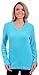 Body Candy Women's Plush Microfleece V Neck Long Sleeve Pajama Top