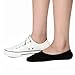 FAYBOX Women Cotton No Show Liner Socks Low Cut Non Slip 3 Pack 5 Pack Solid 2