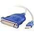 C2G / Cables to Go 22429 USB to DB25 Serial RS232 Adapter Cable (6 Feet)