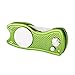 Mile High Life All Metal Foldable Golf Divot Tool with Pop-up Button & Magnetic Ball Marker, Golf Club Holder (Lime Green Fish)