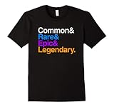 Men's Helvetica Loot - fun gaming style textual T-Shirt design Large Black