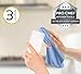 Pro Chef Kitchen Tools Microfiber Cleaning Cloth - Household Wipes And Cloths - Polish Clean Stainless Steel Sinks - Streak Free Window Glass And Bathroom Mirrors - Shine Sinks - Wet Dry Towel Set 3